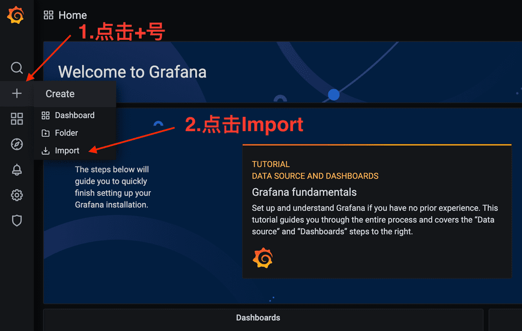 grafana import